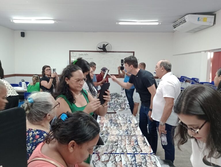 Governo leva o “Cuidar dos Olhos” para São José de Ribamar